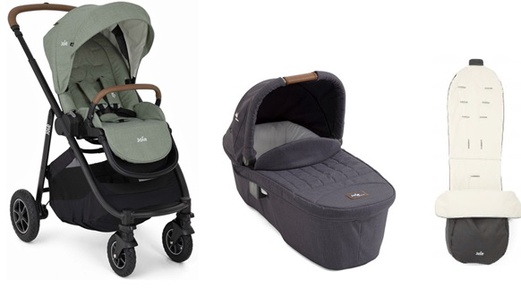 Прогулочная коляска Joie Versatrax (реверсивное сидение) люлька в подарок