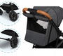 Прогулочная коляска Lionelo LO-Bell с надувными колесами