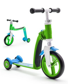 Трехколесный самокат-беговел (трансформер) Scoot&Ride Highway Baby Plus