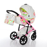 Детская коляска 3 в 1 TAKO NEON (светится в темноте) 