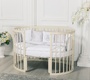 Детская кровать Incanto Estel Exclusive 9 в 1 с маятником