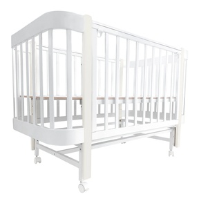 Детская кровать Indigo Italiano Baby маятник, колеса, расширение до 140 см