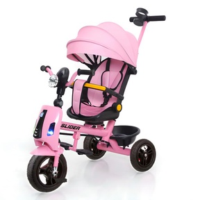 Велосипед трехколесный Slider с ручкой управления