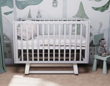 Детская кровать Incanto ANNIKEN New маятник, автостенка 