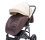 Детская коляска Everflo Soft 3 в 1 (эко кожа+ткань) с автолюлькой