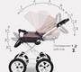 Детская коляска Rant Siena Classic 2 в 1 by Bart Plast