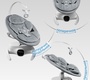Электронные качели Amarobaby Smart swing