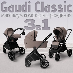 Коляска Bubago Gaudi Classic 3в1