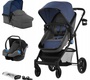 Детская коляска трансформер Kinderkraft Juli 3 в 1 с автокреслом 