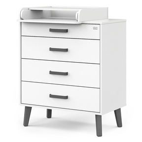 Комод Атон GALL NERO ЛДСП 800/4 с органайзером