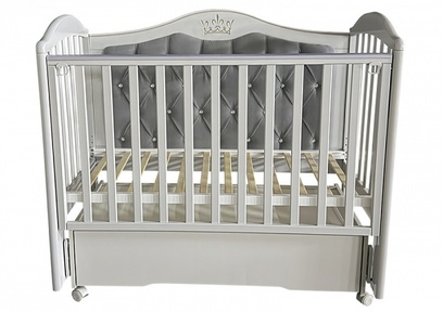 Кровать Кедр Emily 4 маятник, колеса, ящик