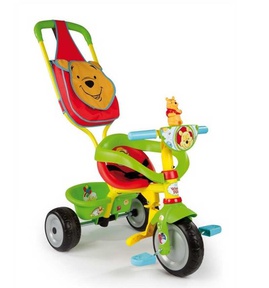 Детский трехколесный велосипед Smoby Be Fun Confort Winnie 
