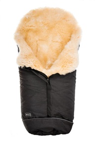 Зимний конверт Bozz из овчины с длинным ворсом (очень теплый) в коляску