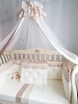 Набор в кроватку для новорожденных Ecoline MARGARET