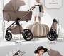 Коляска Sweet Baby Elegante Therma Colore SBL 3в1
