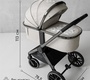 Детская коляска AmaroBaby Motus V2 2в1