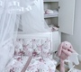 Комплект белья в кроватку Lepre Lovely Roses New 6 предметов