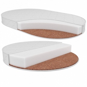 Комплект матрасов Антел круг 75х75 см /овал 125х75 см 