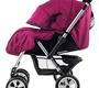 Прогулочная коляска Liko Baby AU 258 с перекидной ручкой