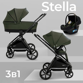 Коляска Sweet Baby Stella 3в1