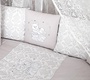 Набор для круглой или овальной кроватки Ecoline Palleto (17 предметов)