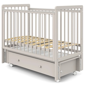 Кровать детская Indigo Vista маятник на колесах, ящик