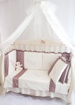 Набор в кроватку для новорожденных Ecoline Gracia (11 предметов)