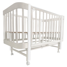 Детская кровать Indigo Italiano Baby маятник, колеса, расширение до 140 см