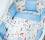 Комплект в кроватку 18 предметов AmaroBaby Premium Воздушный парад, сатин