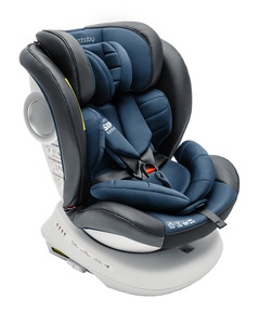 Автокресло AMAROBABY CHAMPION Isofix поворотное (эко кожа) 