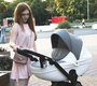 Детская коляска 3 в 1 Retrus Makan с автокреслом (эко кожа/ткань)