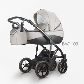Детская коляска Mirelo Bacio 3 в 1 с автолюлькой 