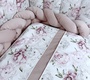 Комплект белья в кроватку Lepre Lovely Roses New 6 предметов