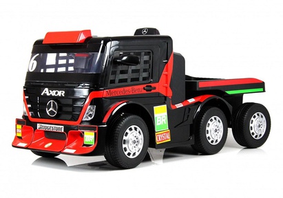 Детский электромобиль Rivertoys Mercedes-Benz Axor с прицепом (H777HH) 