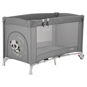 Манеж-кровать Indigo SUMMER (кольца, москитная сетка)