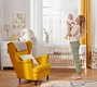 Кровать Kinderkraft Lunky с дополнительным бортиком