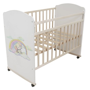 Детская кровать Indigo MY DREAM (колесо, качалка)