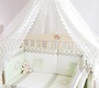 Набор в кроватку для новорожденных Ecoline Madrid light