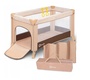 Детский манеж - кроватка Lionelo Suzie с москитной сеткой и кольцами
