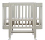 Кровать PITUSO Mirelle 100х70см маятник/колеса