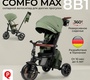 Складной велосипед Qplay Comfo Max T70 с поворотным сидением