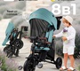 Складной трехколесный велосипед Qplay SPRINTER S MAX S702 