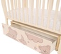 Детская кроватка AmaroBaby Sweet Bear маятник поперечный