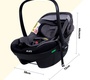 Автокресло Jovikids Aria I-Size с наклоном спинки 