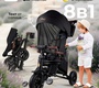 Складной трехколесный велосипед Qplay SPRINTER S MAX S702 