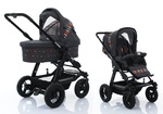 Коляска 2 в 1 FD-Design Viper 4S с надувными колесами