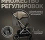 Прогулочная коляска для двойни Bubago DUO X автоматич сложение