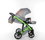 Детская коляска 3 в 1 TAKO NEON (светится в темноте) 