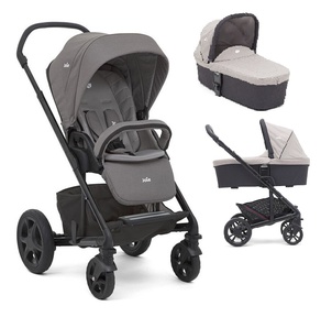 Прогулочная коляска Joie Chrome DLX + люлька в подарок (ревер сидение)