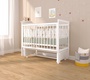 Детская кровать PITUSO TINY Оптима маятник, колеса, автостенка